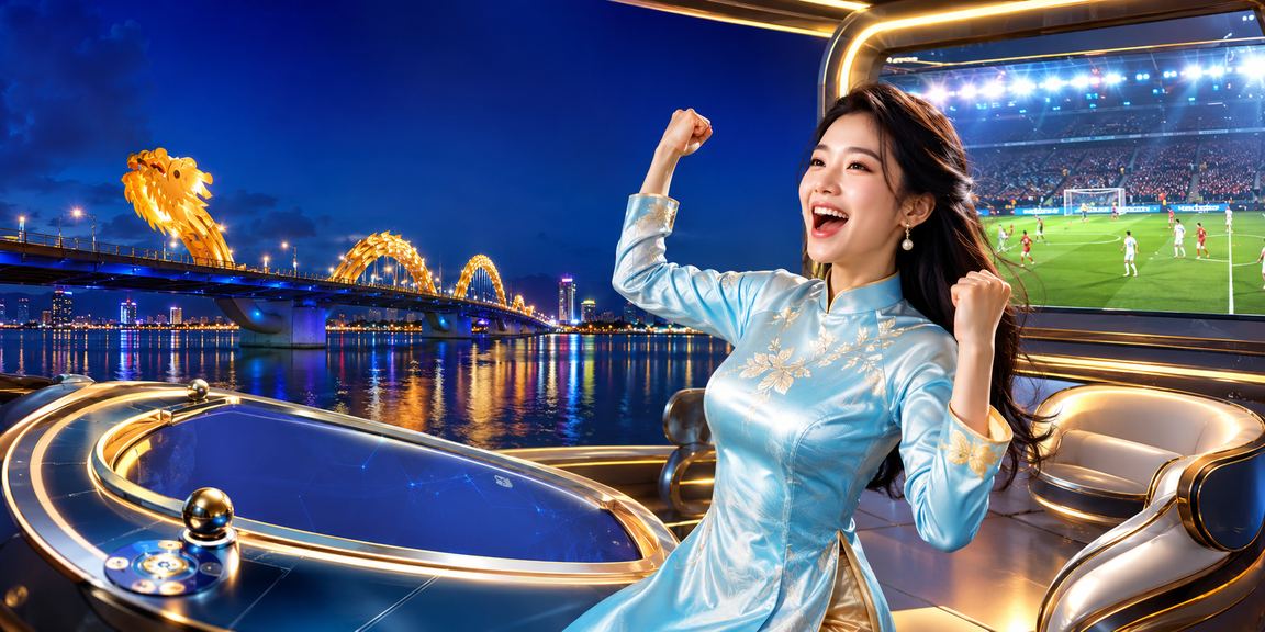 Người dùng Đà Nẵng trong trang phục áo dài trải nghiệm cá cược casino trên tuyensinh10