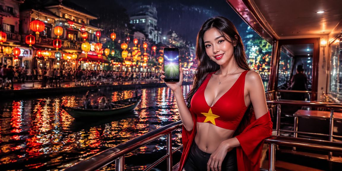 Người dùng Hà Nội nhận tiền thưởng casino qua điện thoại trong không khí lồng đèn rực rỡ